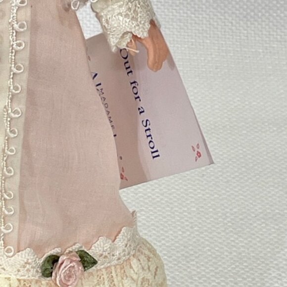 Madame Alexander restrung 10" Portrettes Out for a Stroll doll with stand - Picture 5 of 7